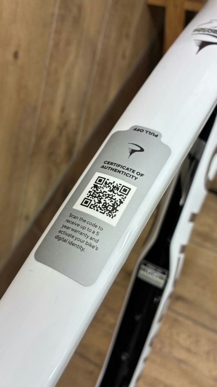 New Pinarello Dogma F frameset with fork and seatpost